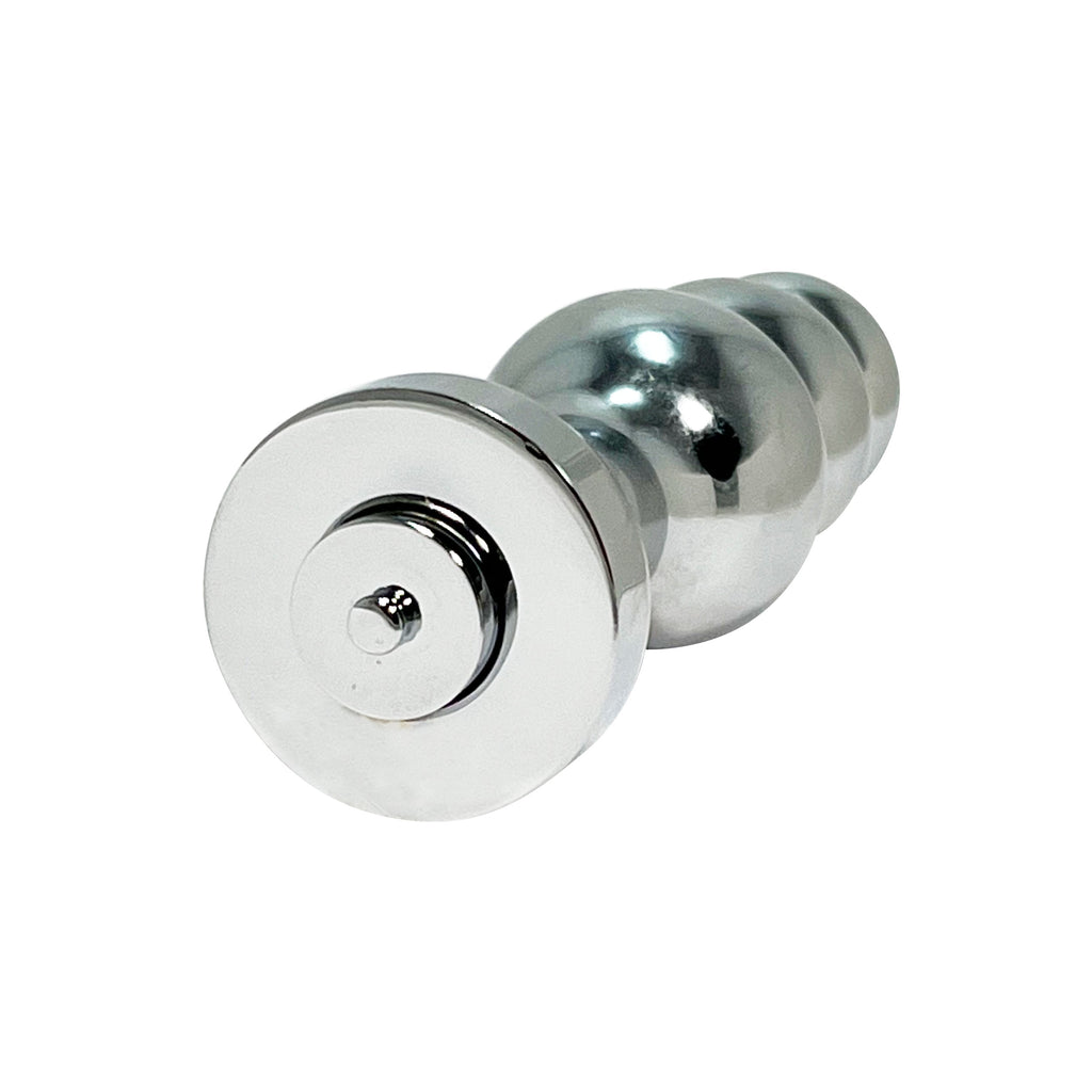 FETISH PLEASURE PLAY ELECTRO SHOCK METAL TAPERED BULB ANAL PLUG FETISH PLEASURE PLAY ELECTRO SHOCK METAL TAPERED BULB ANAL PLUG
