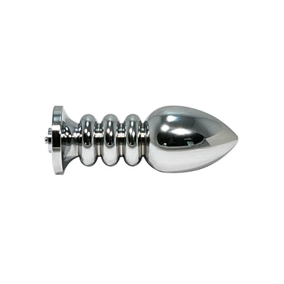 FETISH PLEASURE PLAY ELECTRO SHOCK METAL CORKSCREW ANAL PLUG FETISH PLEASURE PLAY ELECTRO SHOCK METAL CORKSCREW ANAL PLUG