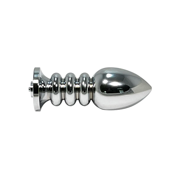 FETISH PLEASURE PLAY ELECTRO SHOCK METAL CORKSCREW ANAL PLUG FETISH PLEASURE PLAY ELECTRO SHOCK METAL CORKSCREW ANAL PLUG