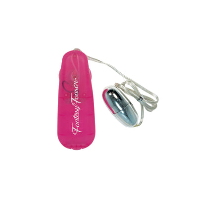 Fantasy Teaser Silver/Pink Egg Vibrator