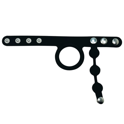 Fetish Pleasure Play Weighted Ball Stretcher w/Cock Ring