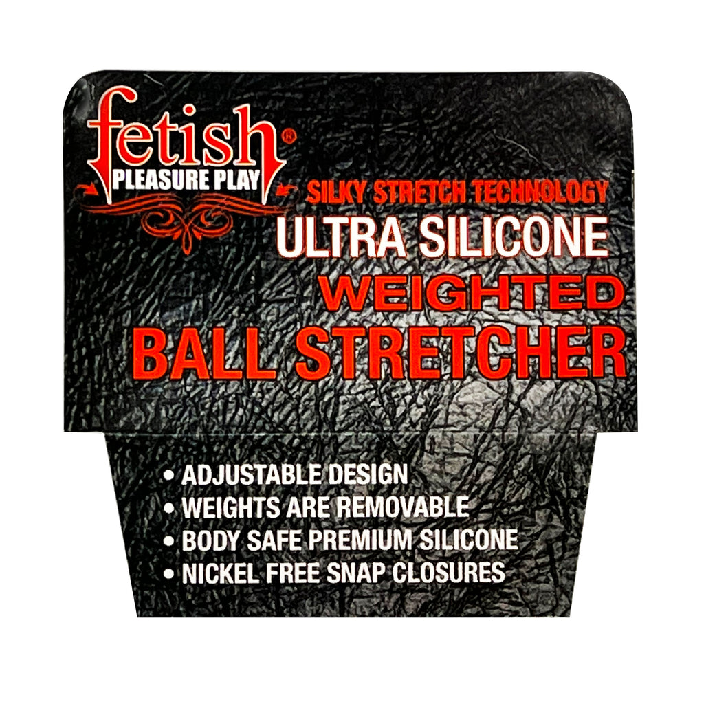 Fetish Pleasure Play Weighted Ball Stretcher