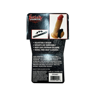 Fetish Pleasure Play Weighted Ball Stretcher