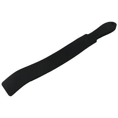 Fetish Pleasure Play Thin Black Silicone Slapper