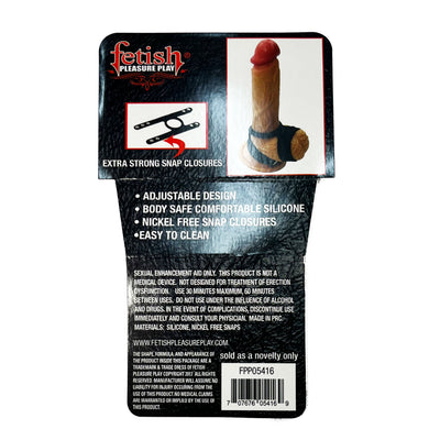 Fetish Pleasure Play Medium Dual Enhancer Cage