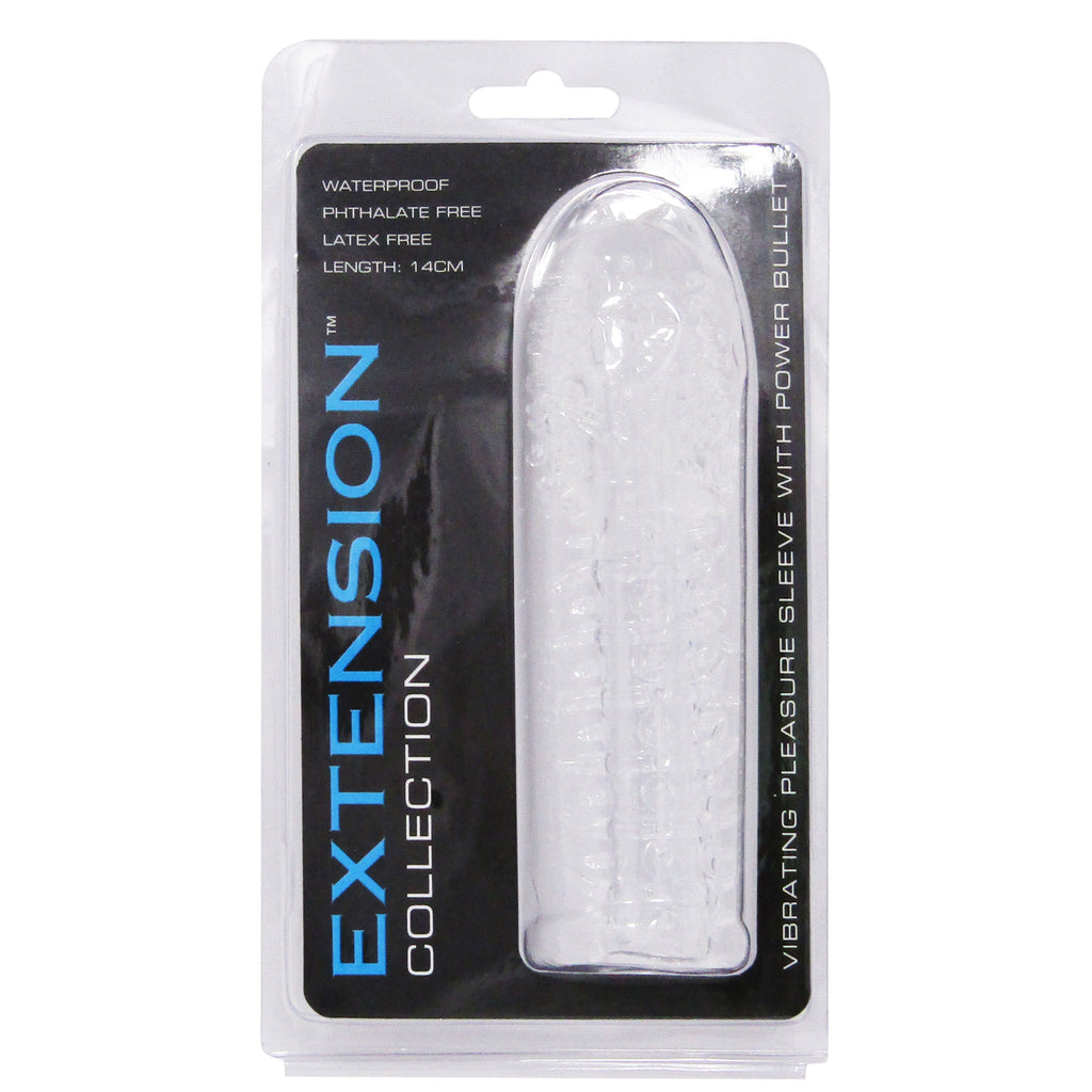 Extension Collection Vibrating Pleasure Sleeve