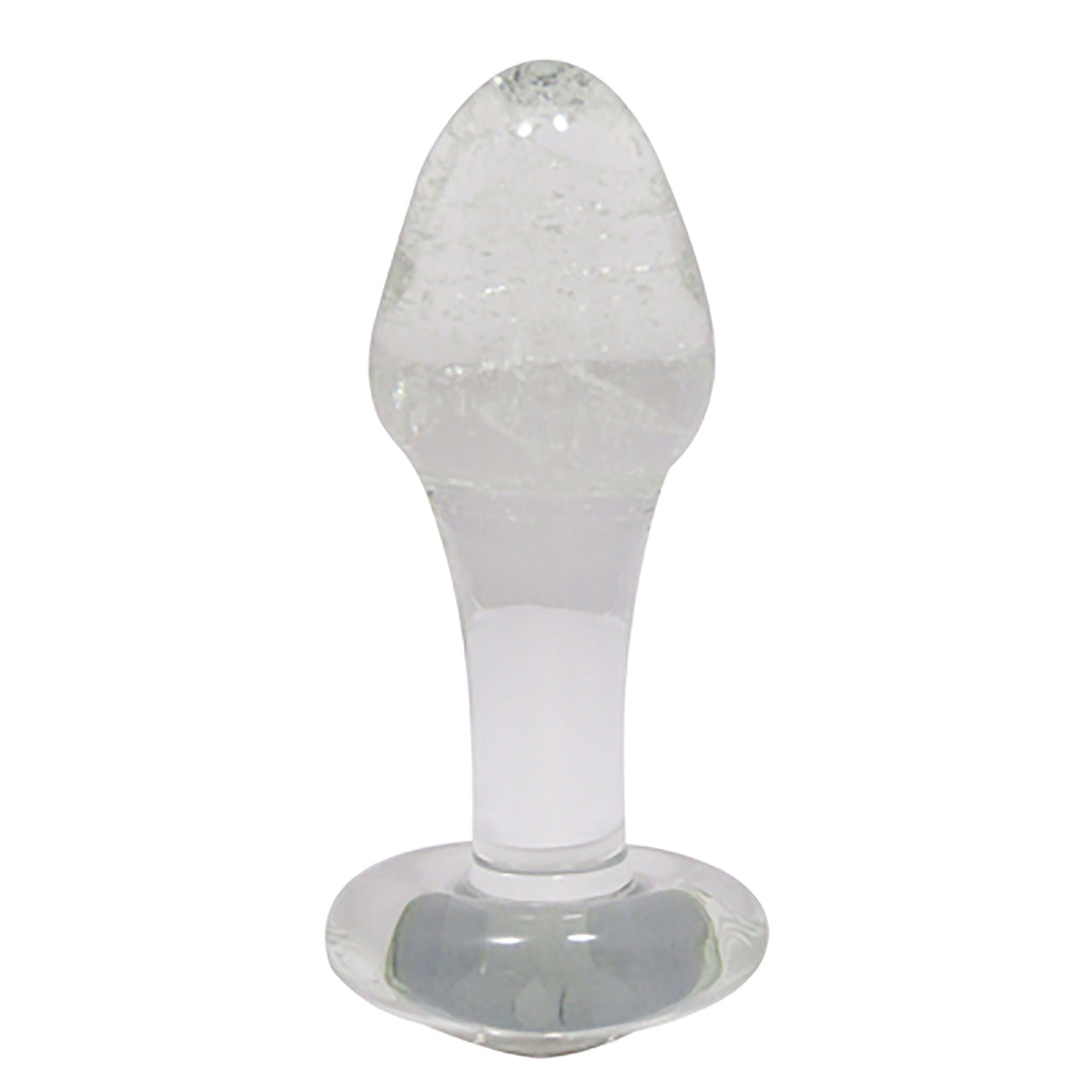 Get Glass Erotic Play's Glow in the Dark Jeweled Anal Plug Only at Castle Megastore Get Glass Erotic Play's Glow in the Dark Jeweled Anal Plug Only at Castle Megastore