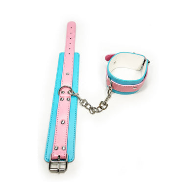 FPP PINK BLUE ANKLE CUFFS