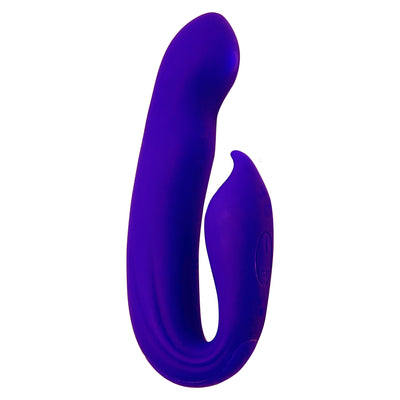 Trinity G-Spot Dual Vibrator with Rolling Ball in Purple