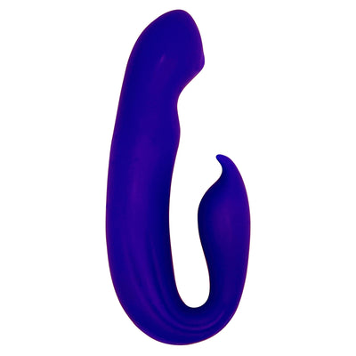 Trinity G-Spot Dual Vibrator with Rolling Ball in Purple