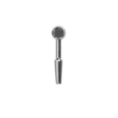 Metal Pleasure Play Hollow Urethral Sound - 2.5