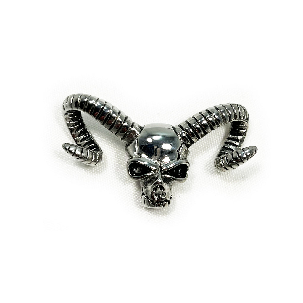 STAINLESS STEEL HOLLOW SKULL URETHRAL SOUND PENIS PLUG