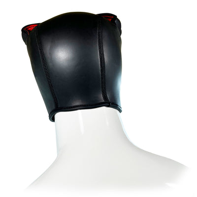 RED AND BLACK DOG HOOD L