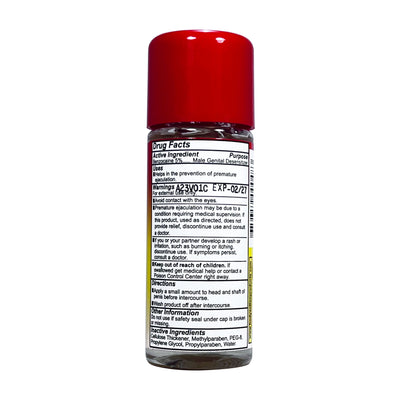 Stay Hard Climax Control Lubricating Gel 2oz