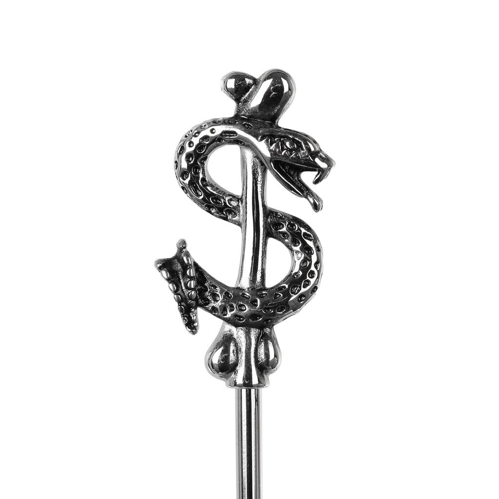 Serpent Stainless Steel Urethral Sound Penis Plug by Metal Pleasure Play