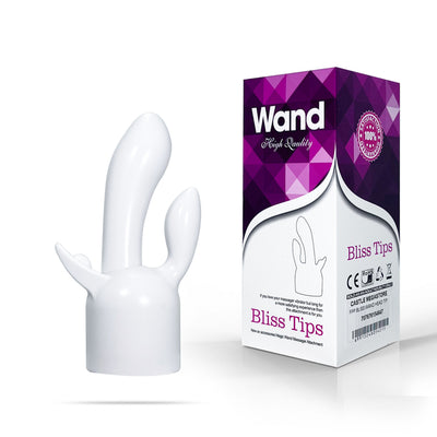 Triple Pleasure Wand Massager Vibrator Tip Accessory