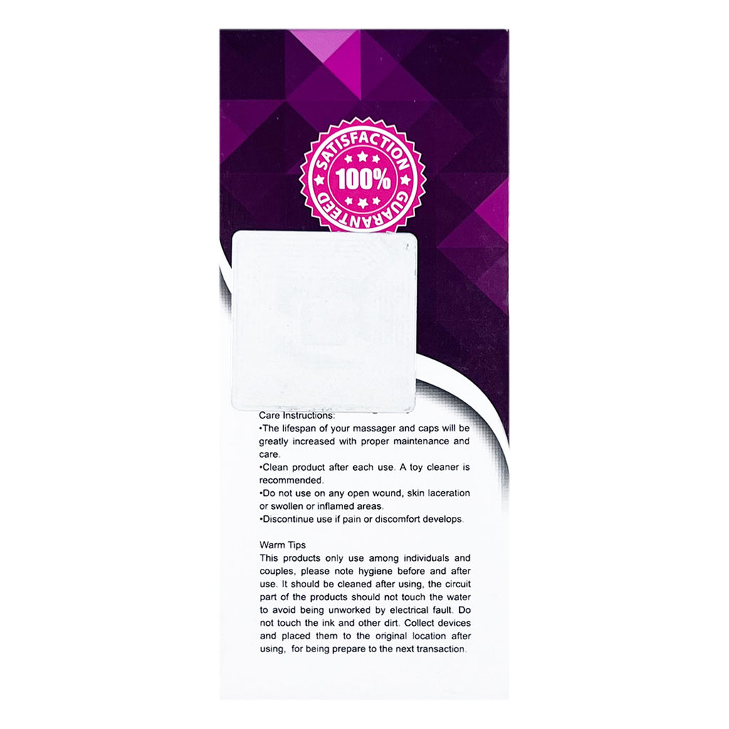 Triple Pleasure Wand Massager Vibrator Tip Accessory