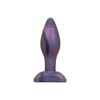 Colorfuls Shades of Silk Small Purple Butt Plug