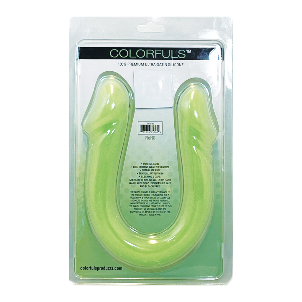Colorfuls Green Glow-in-the-Dark Double Dong
