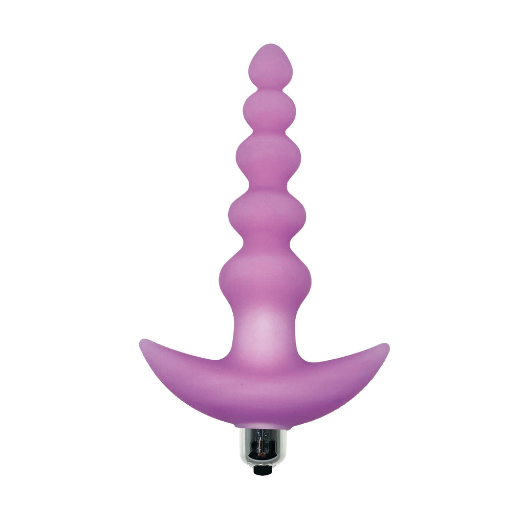 Hook N' Up Pink Glow-in-the-Dark Vibrating Butt Plug | Castle Megastore Hook N' Up Pink Glow-in-the-Dark Vibrating Butt Plug | Castle Megastore