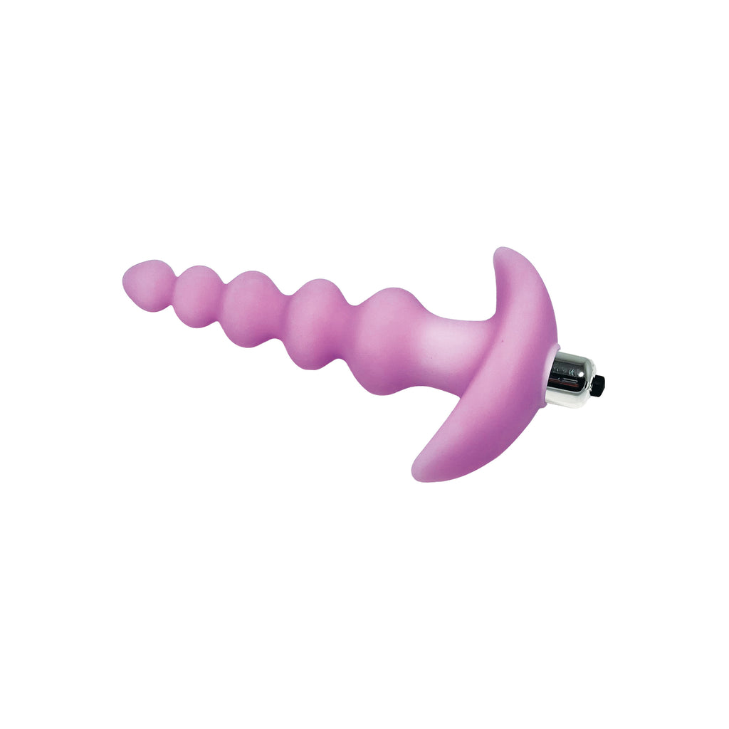 Hook N' Up Pink Glow-in-the-Dark Butt Plug