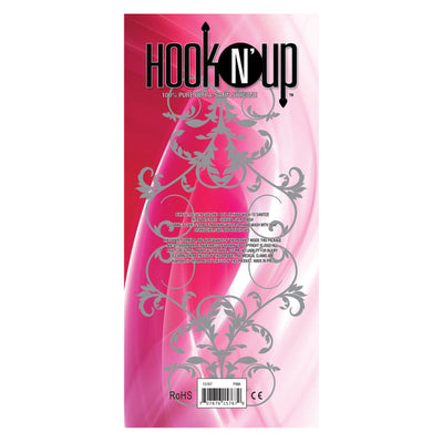 Hook N' Up Pink Glow-in-the-Dark Butt Plug