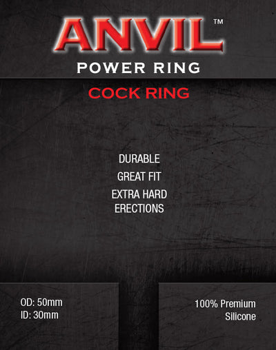 Anvil Green/Black Power Ring