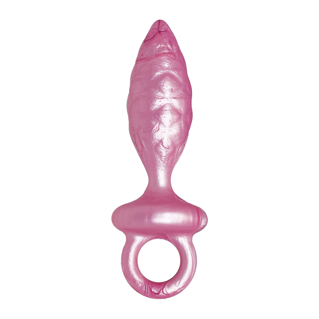 Colorfuls Shade of Silk Textured Pink Butt Plug