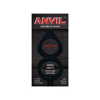 Anvil Black Double Ring