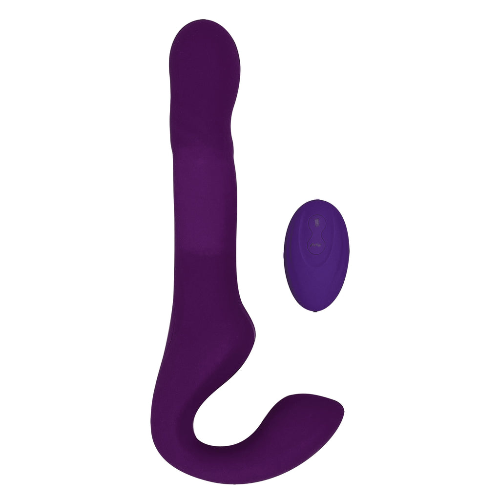 Alto Thrusting and Vibrating Strapless Dildo by Duet Harmony Alto Thrusting and Vibrating Strapless Dildo by Duet Harmony