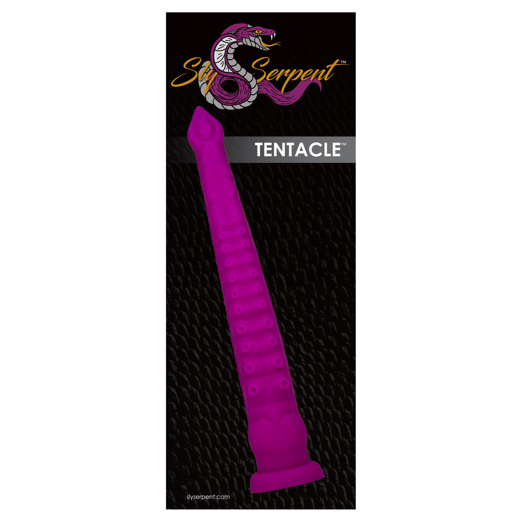 The Tentacle Silicone Dildo by Sly Serpent in Purple