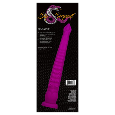 The Tentacle Silicone Dildo by Sly Serpent in Purple