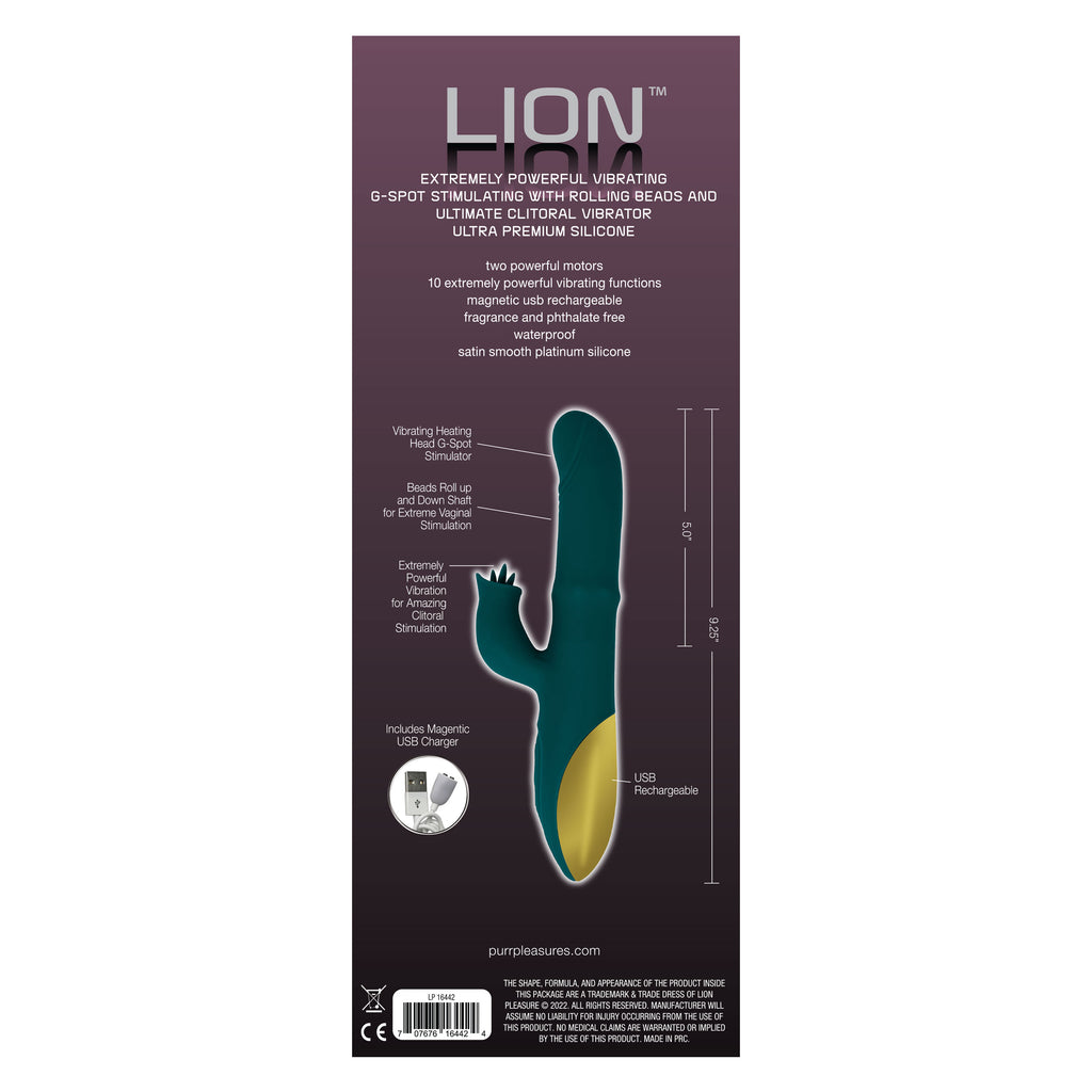 Get the Lion Rabbit Vibrator Only at Castle Megastore Get the Lion Rabbit Vibrator Only at Castle Megastore