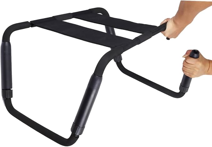 Bouncer Sex Chair by Fetish Pleasure Play in Black
