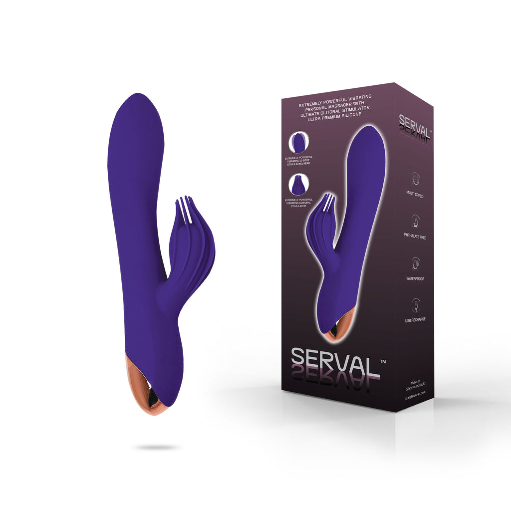 The Serval Rabbit Clitoral Stimulating Vibrator