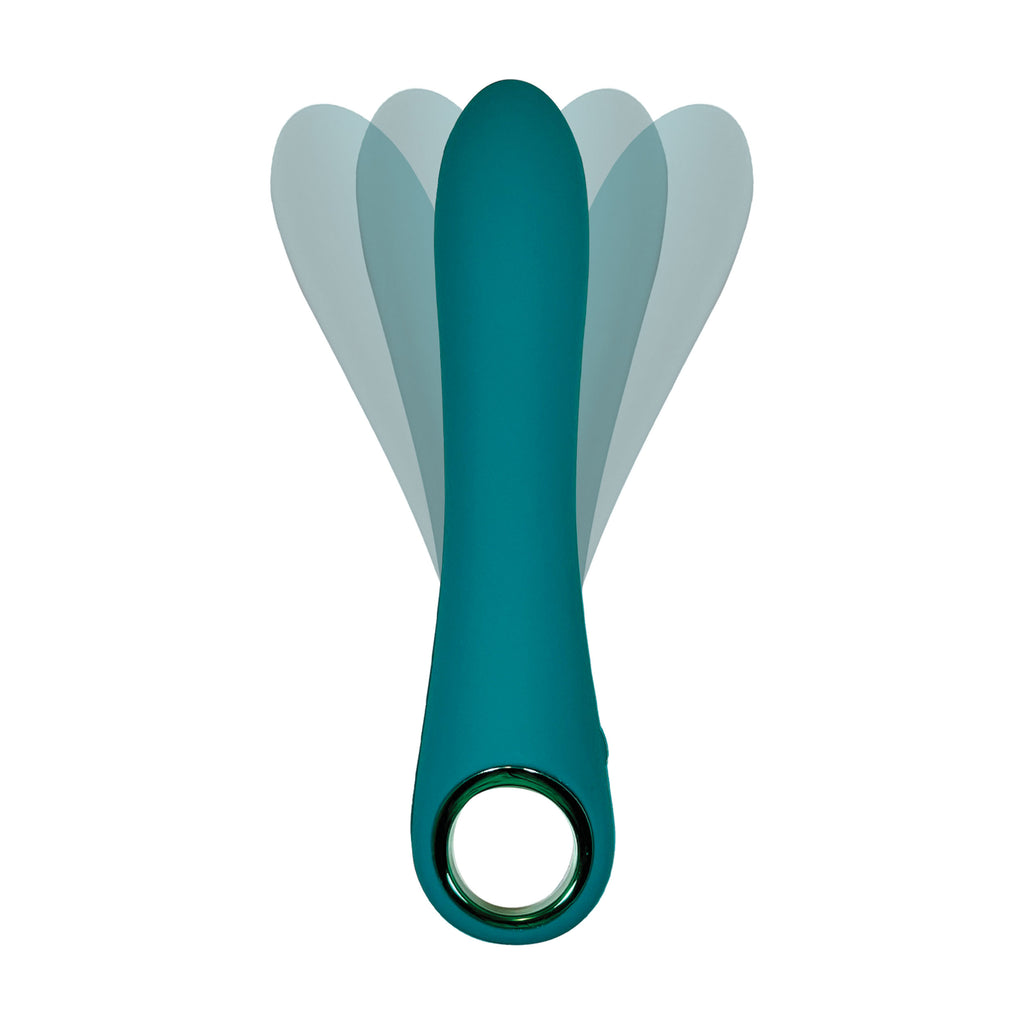 Ultra Flex Personal Massager Vibrator by Vibense in Teal