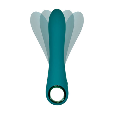 Ultra Flex Personal Massager Vibrator by Vibense in Teal