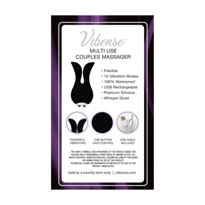 707676176311_3_2500x2500.jpgThe Vibense Vous Plus Multi Use Vibrator's flexible dual vibrating stems provide ample opportunity for more pleasurable stimulation to all of your sensitively sensual areas.