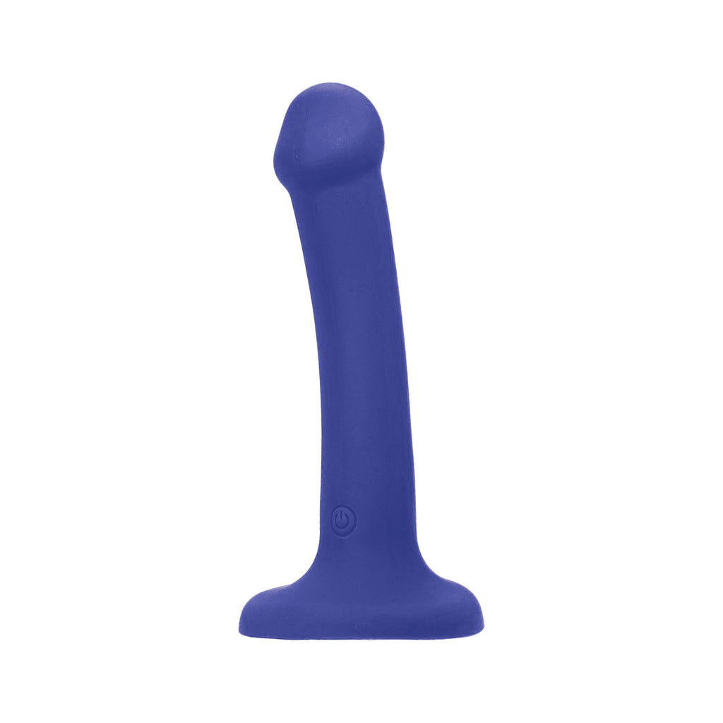 THE DUET HARMONY COLLECTION VIBRATING STRAPLESS DILDO WITH REMOTE - Small