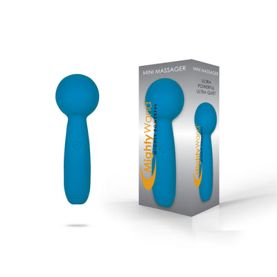 THE MIGHTY WAND MINI MASSAGER - TEAL