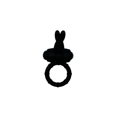 Anvil Bashful Bunny Vibrating Cock Ring in Black