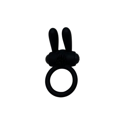 Anvil Bunny Vibrating Cock Ring Black