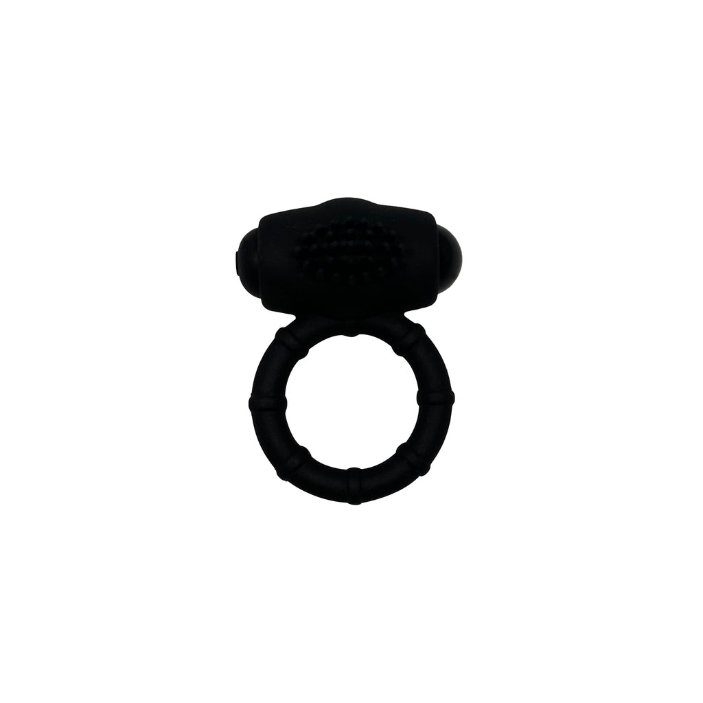 Anvil Tickler Vibrating Cock Ring in Black