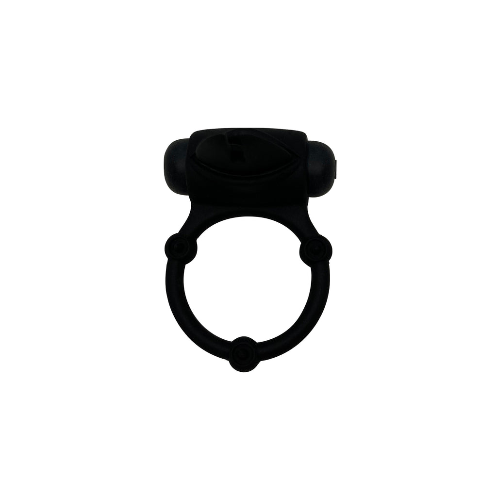 Anvil Buzz Vibrating Cock Ring in Black Anvil Buzz Vibrating Cock Ring in Black