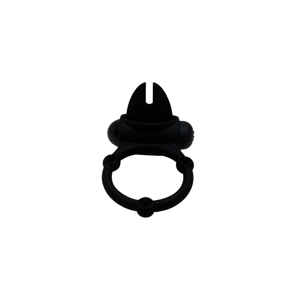 Anvil Buzz Vibrating Cock Ring in Black