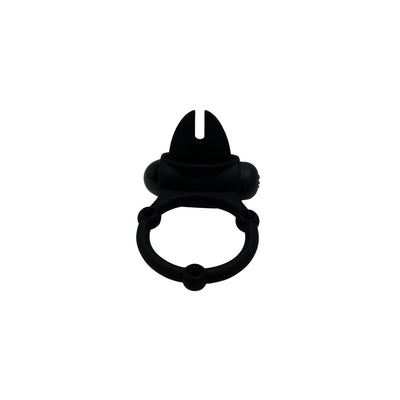 Anvil Buzz Vibrating Cock Ring in Black