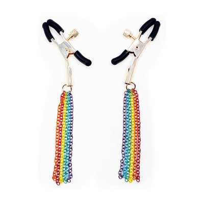 NW RG RAINBOW NIPPLE CLIPS