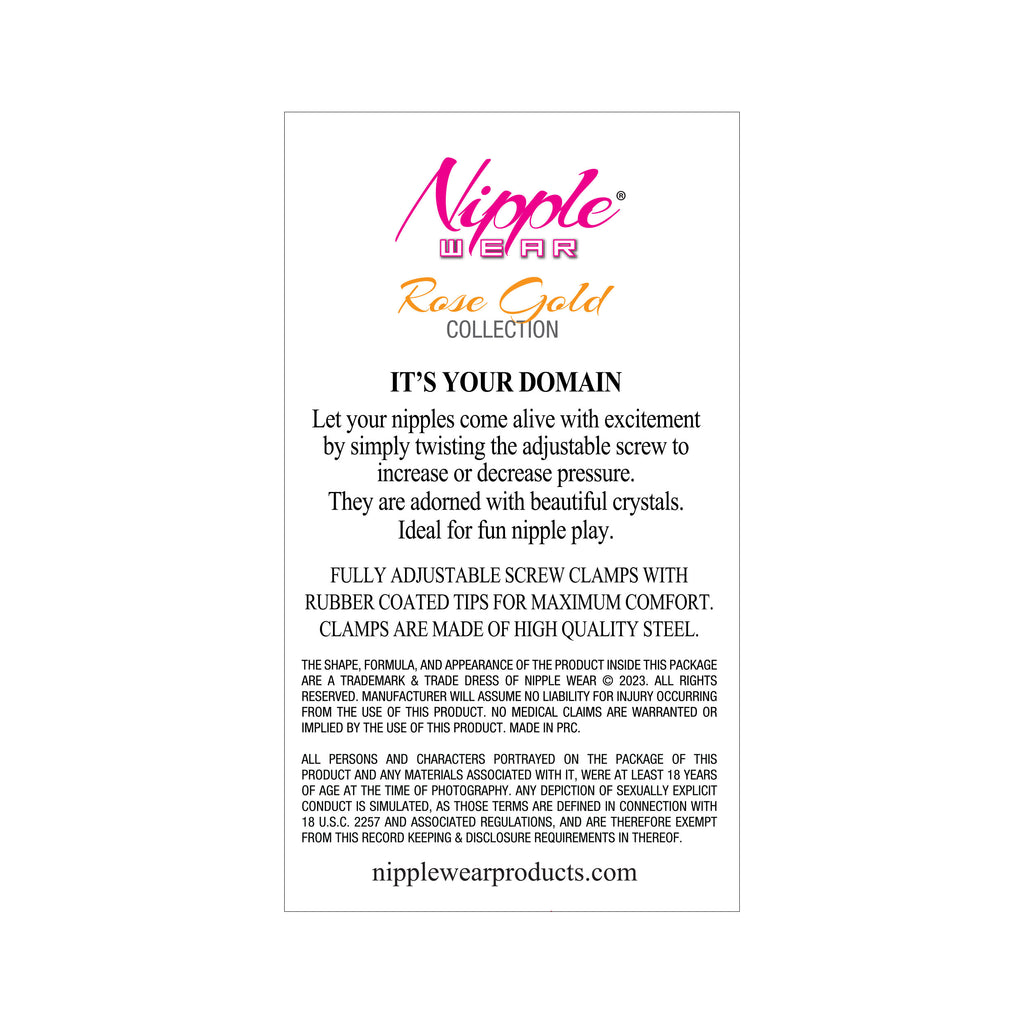 NW RG MOON TSSL NIPPLE CLIPS
