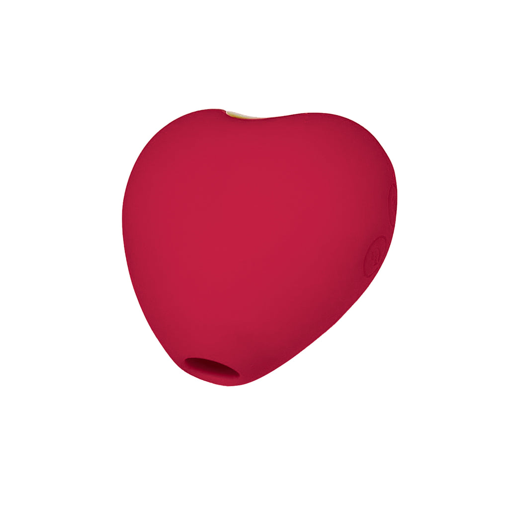 The Le Lover Collection Amor Air Pulsating Clitoral Stimulator - Red Heart