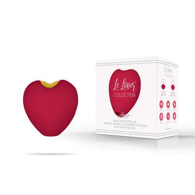 THE LE LOVER COLLECTION AMOR AIR PULSATING CLITORAL STIMULATOR - RED